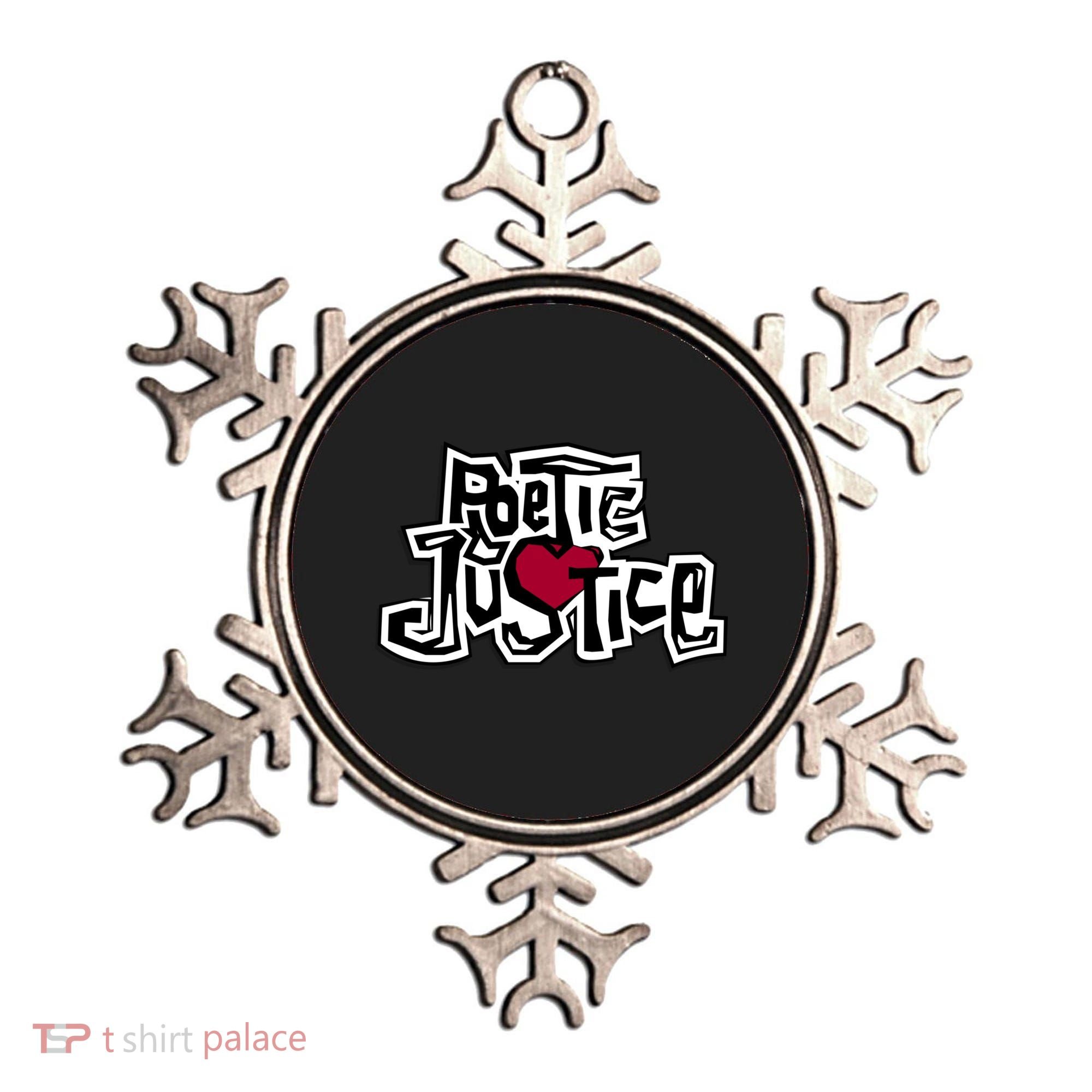 Poetic Justice From Old School HIPHOP Ornament