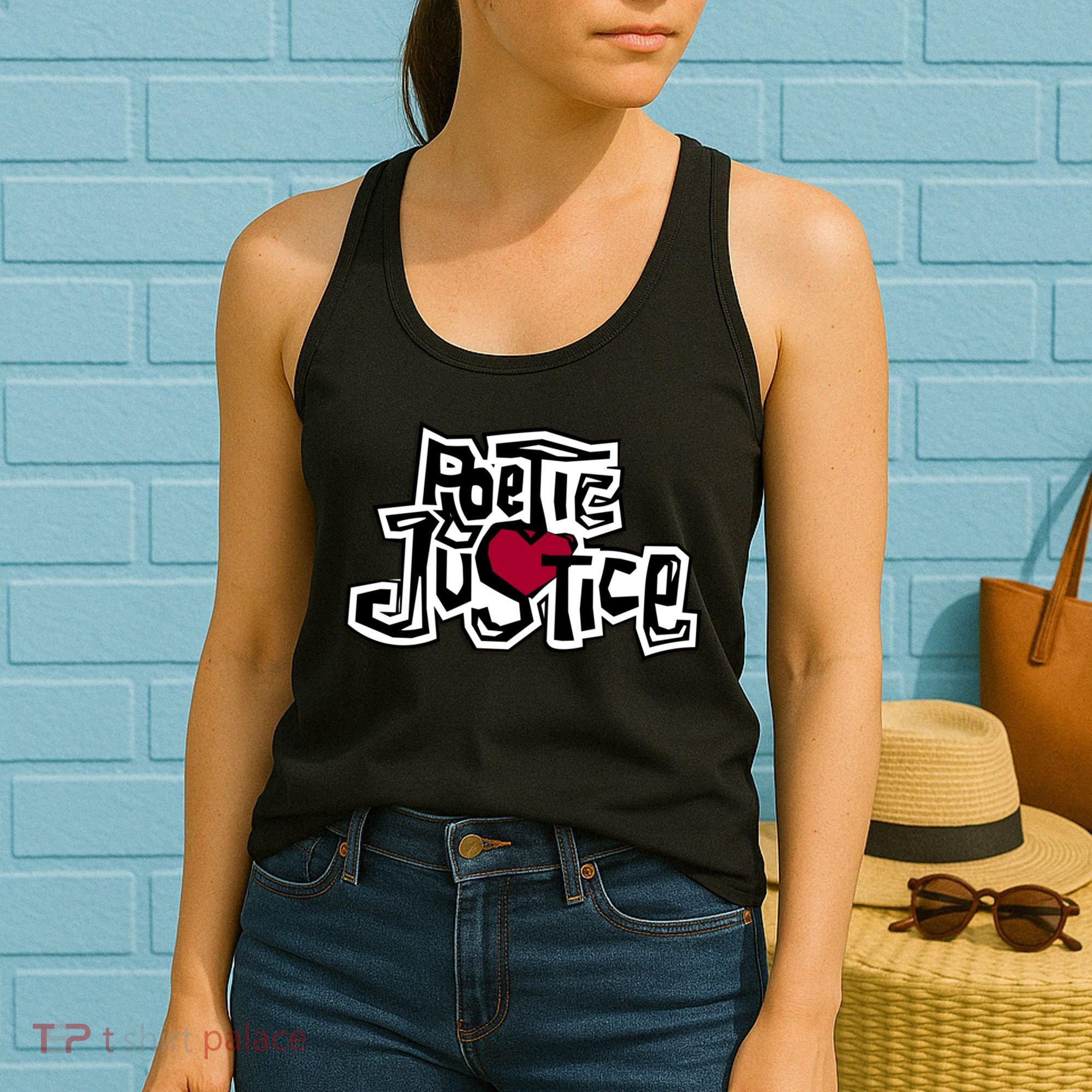 Poetic Justice From Old School HIPHOP Women's Tank Top