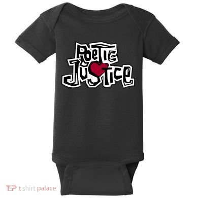 Poetic Justice From Old School HIPHOP Baby Bodysuit