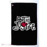 Poetic Justice From Old School HIPHOP Golf Towel thumb 0
