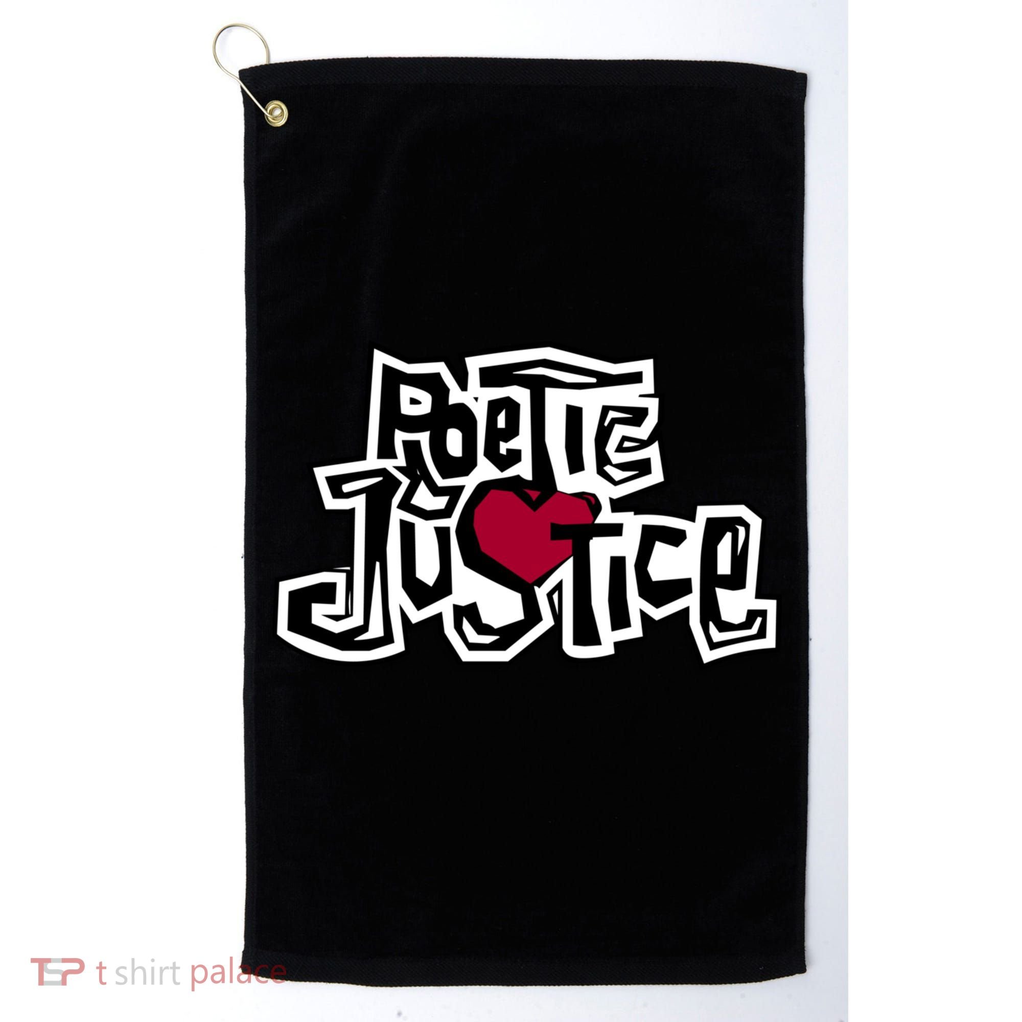 Poetic Justice From Old School HIPHOP Golf Towel