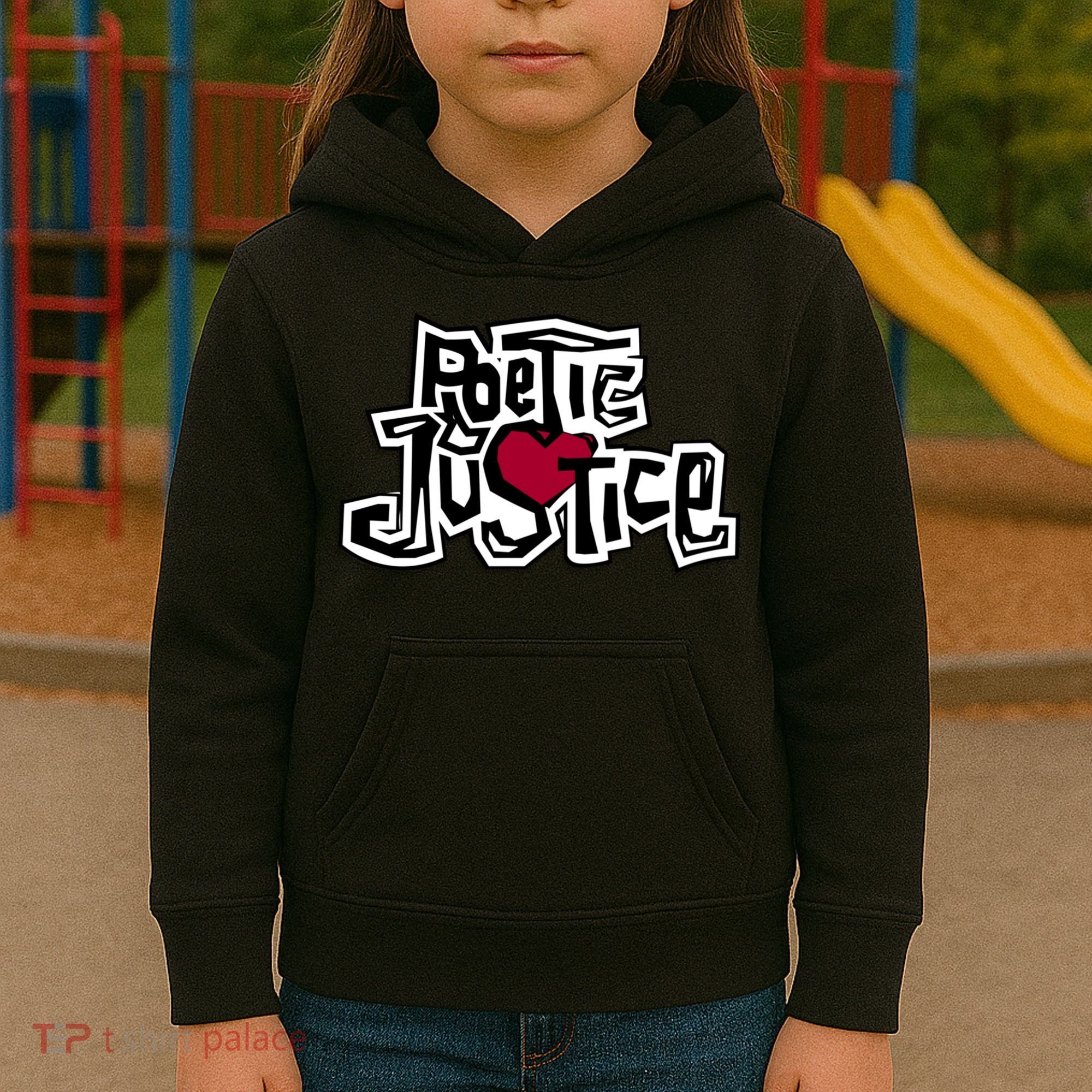 Poetic Justice From Old School HIPHOP Kids Hoodie