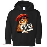 P’Nut Justice For Pnut Pnut Justice For Peanut The Squirrel Toddler Hoodie thumb 0
