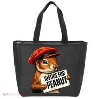 P’Nut Justice For Pnut Pnut Justice For Peanut The Squirrel Tote Bag thumb 0