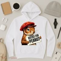 P’Nut Justice For Pnut Pnut Justice For Peanut The Squirrel Hoodie thumb 3