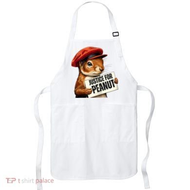 P’Nut Justice For Pnut Pnut Justice For Peanut The Squirrel Apron