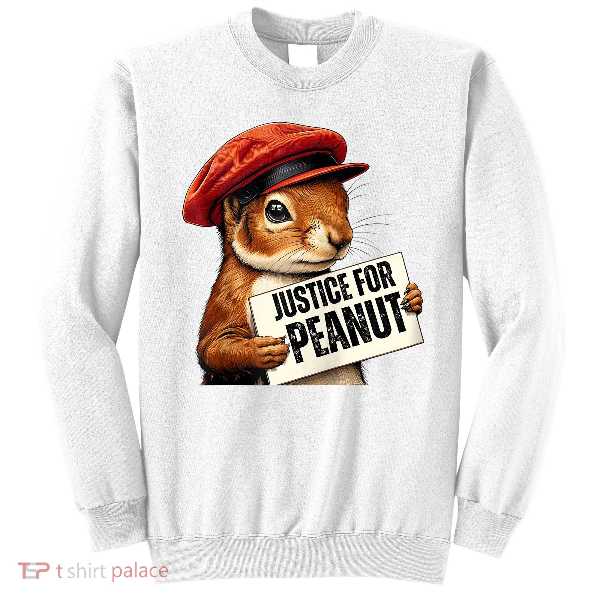 P’Nut Justice For Pnut Pnut Justice For Peanut The Squirrel Sweatshirt