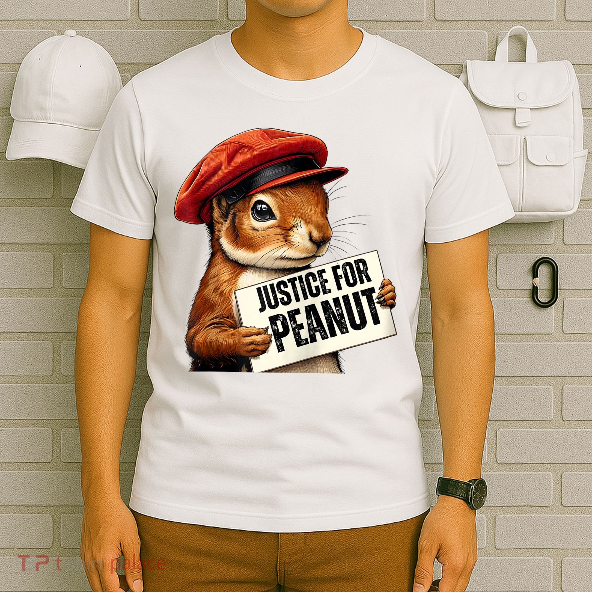 P’Nut Justice For Pnut Pnut Justice For Peanut The Squirrel T-Shirt