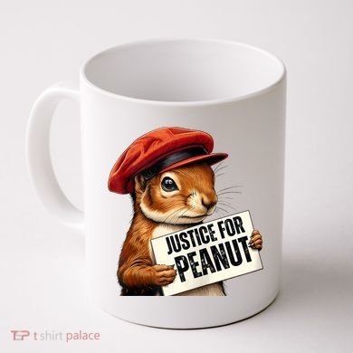P’Nut Justice For Pnut Pnut Justice For Peanut The Squirrel Coffee Mug