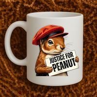 P’Nut Justice For Pnut Pnut Justice For Peanut The Squirrel Coffee Mug thumb 2