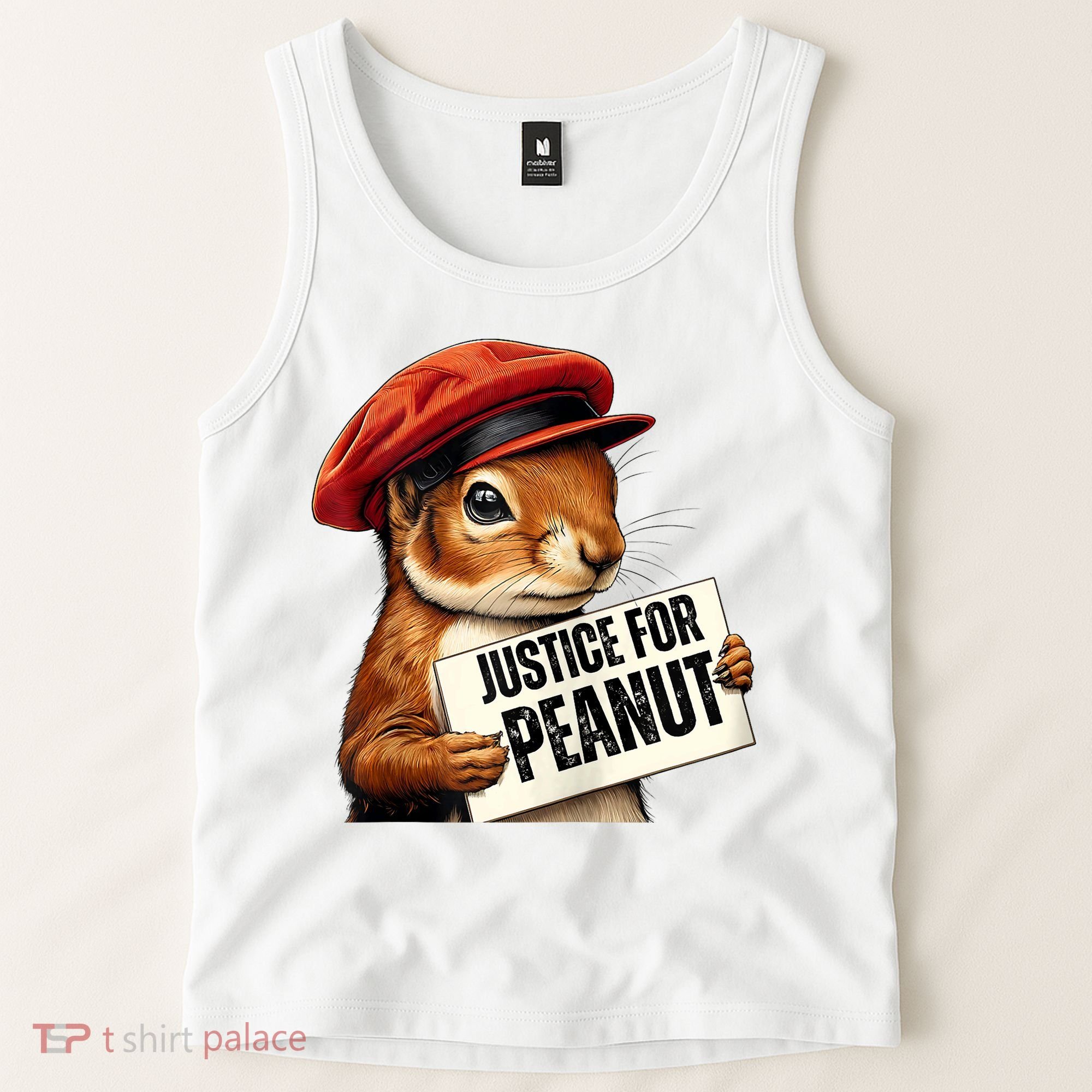 P’Nut Justice For Pnut Pnut Justice For Peanut The Squirrel Tank Top