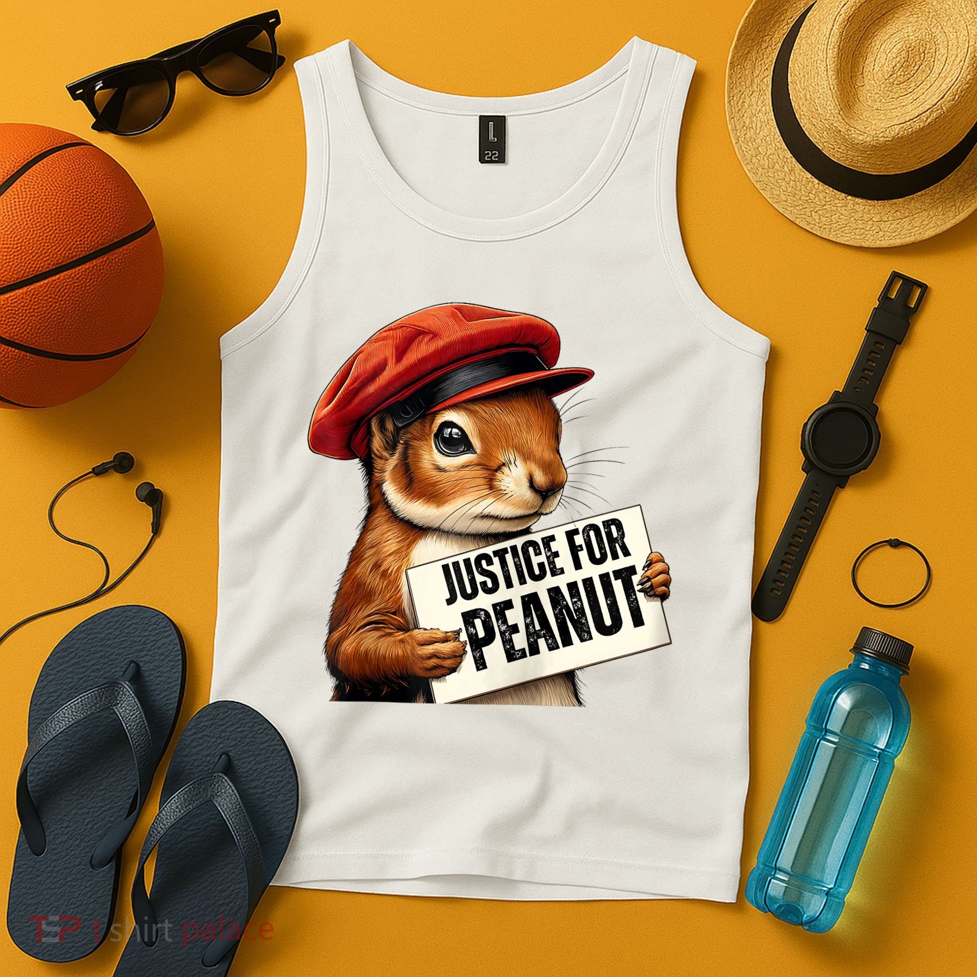 P’Nut Justice For Pnut Pnut Justice For Peanut The Squirrel Tank Top