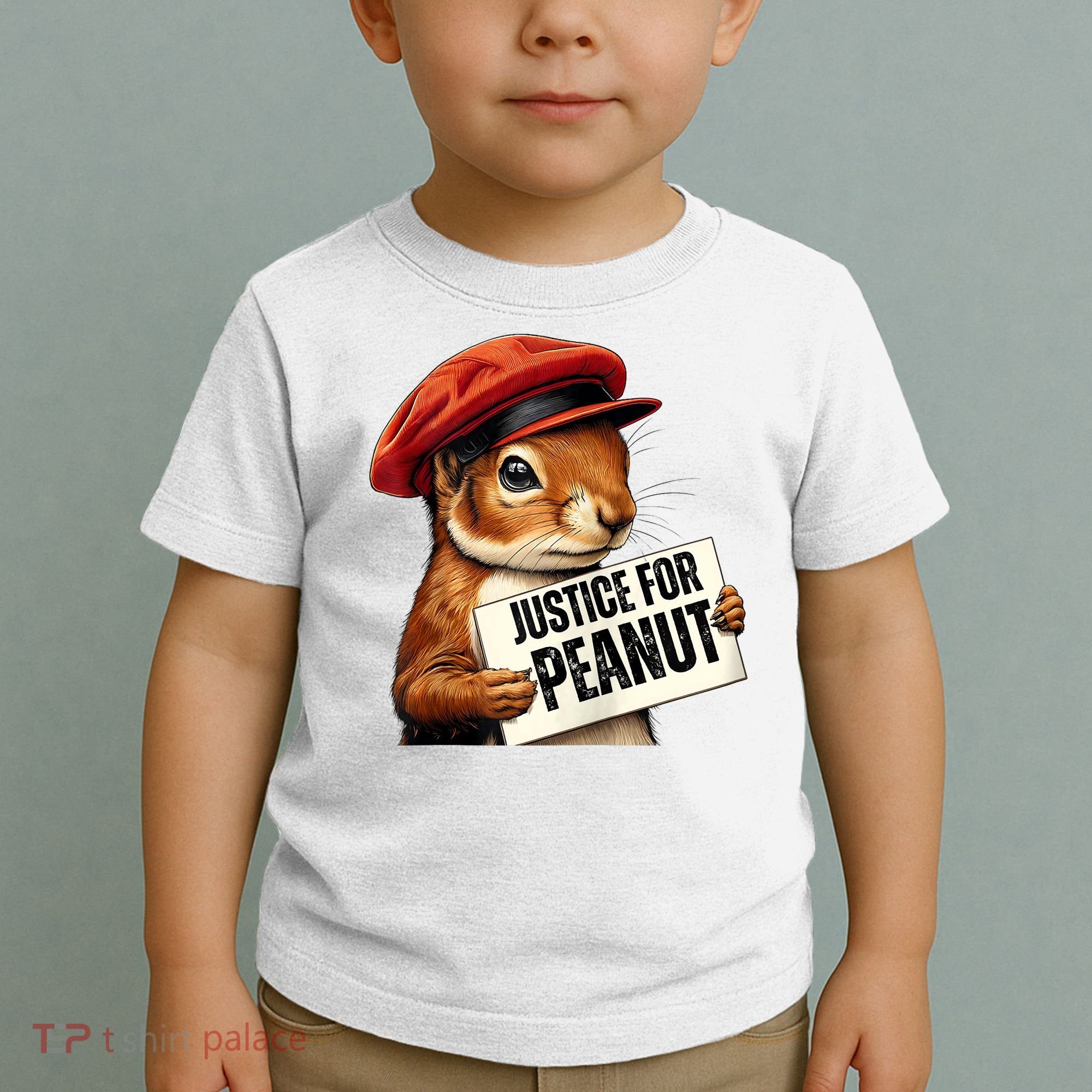 P’Nut Justice For Pnut Pnut Justice For Peanut The Squirrel Toddler T-Shirt