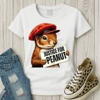 P’Nut Justice For Pnut Pnut Justice For Peanut The Squirrel Women's T-Shirt thumb 3