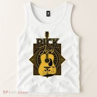 Pick Jesus Funny Christian Pastor Guitar Worship Leader Tank Top thumb 2