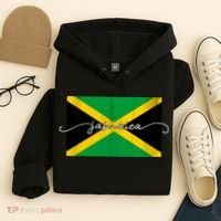 Proud Jamaican Flag Jamaica Pride Hoodie thumb 4