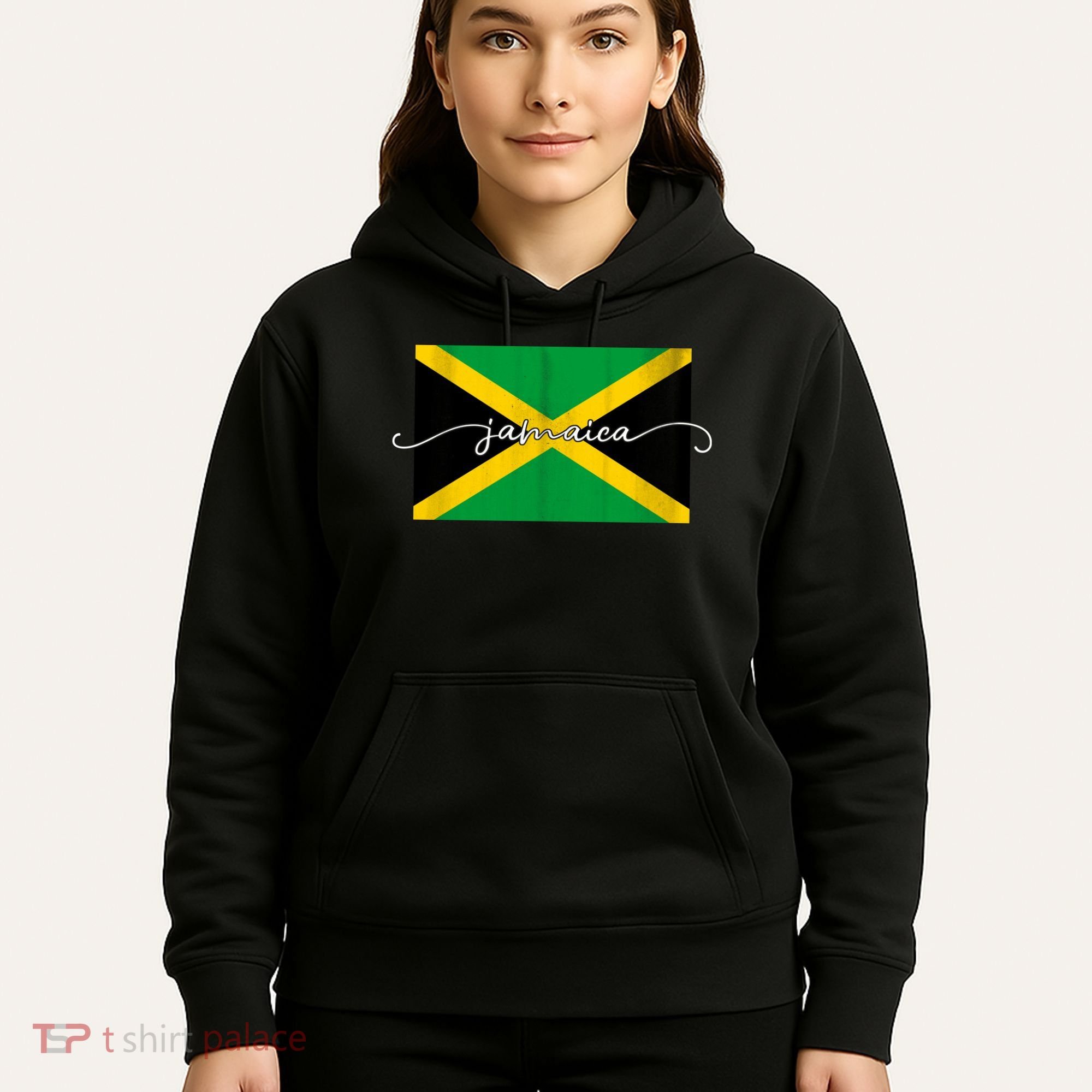 Proud Jamaican Flag Jamaica Pride Hoodie