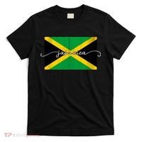 Proud Jamaican Flag Jamaica Pride T-Shirt thumb 0