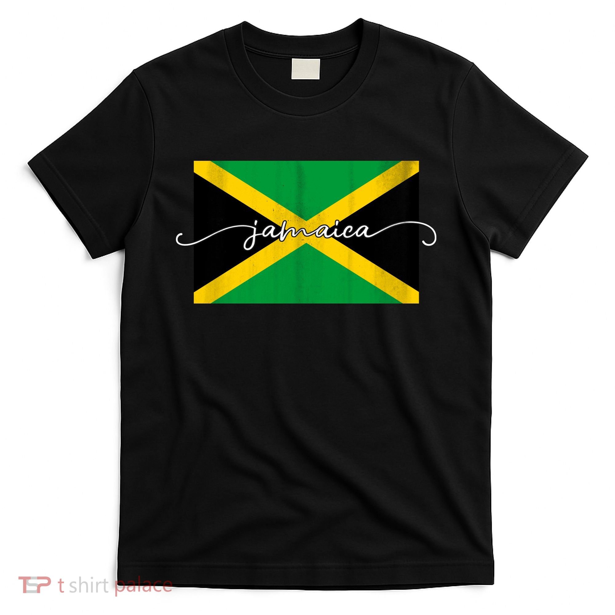 Proud Jamaican Flag Jamaica Pride T-Shirt