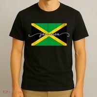 Proud Jamaican Flag Jamaica Pride T-Shirt thumb 3
