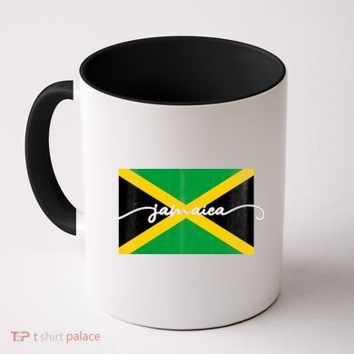 Proud Jamaican Flag Jamaica Pride Coffee Mug