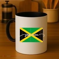 Proud Jamaican Flag Jamaica Pride Coffee Mug thumb 4