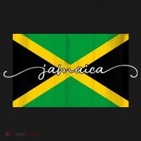 Proud Jamaican Flag Jamaica Pride Mousepad thumb 1