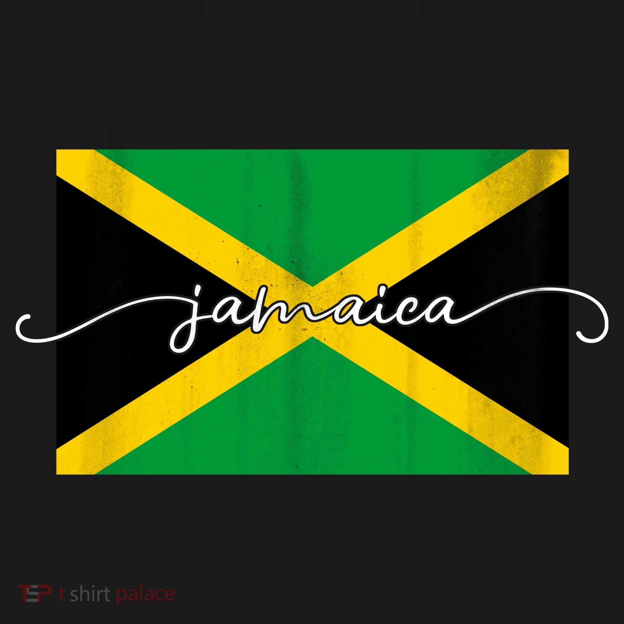 Proud Jamaican Flag Jamaica Pride Mousepad
