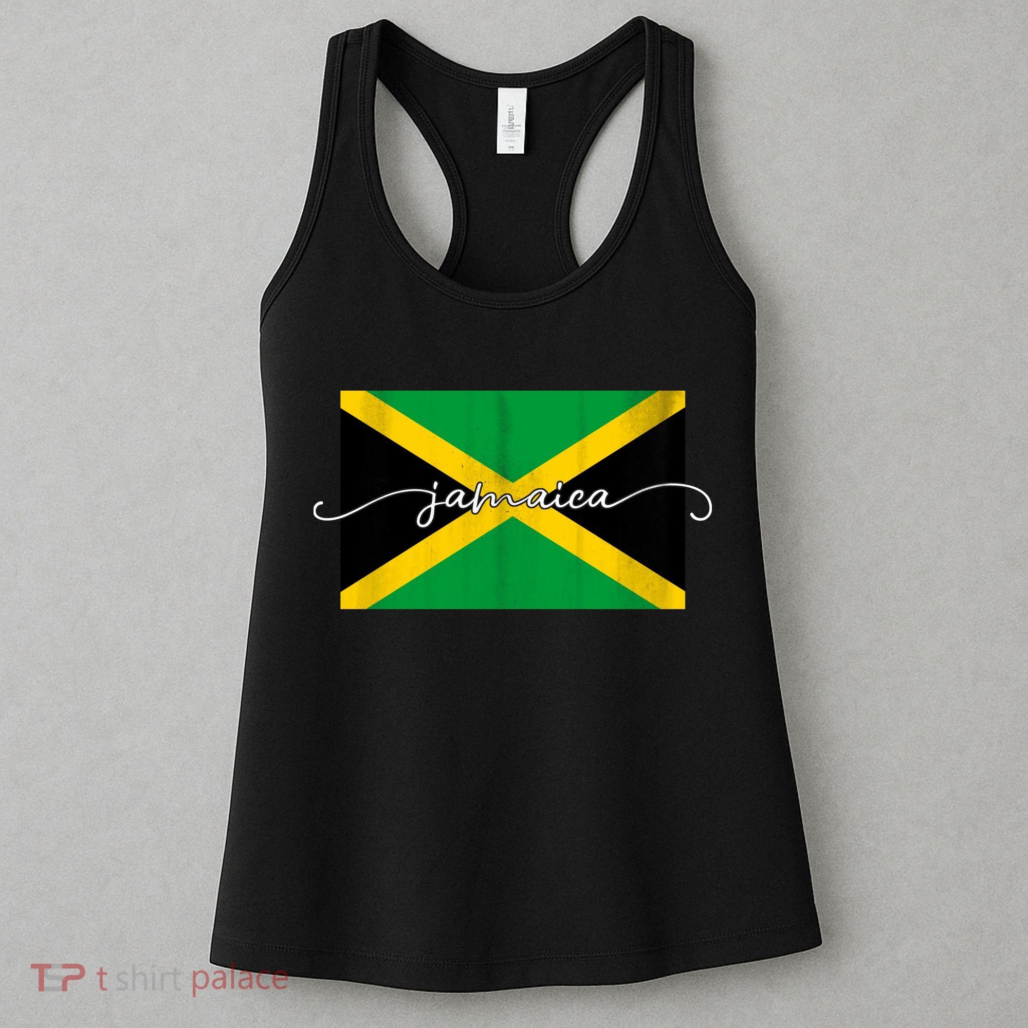 Proud Jamaican Flag Jamaica Pride Women's Tank Top