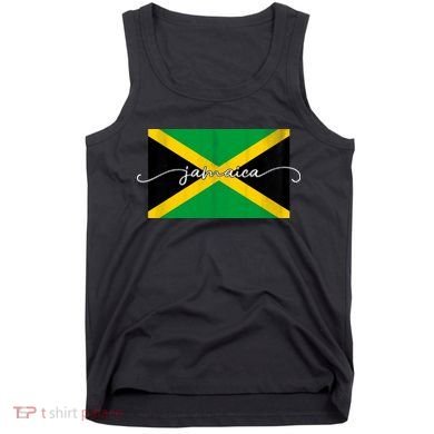 Proud Jamaican Flag Jamaica Pride Tank Top