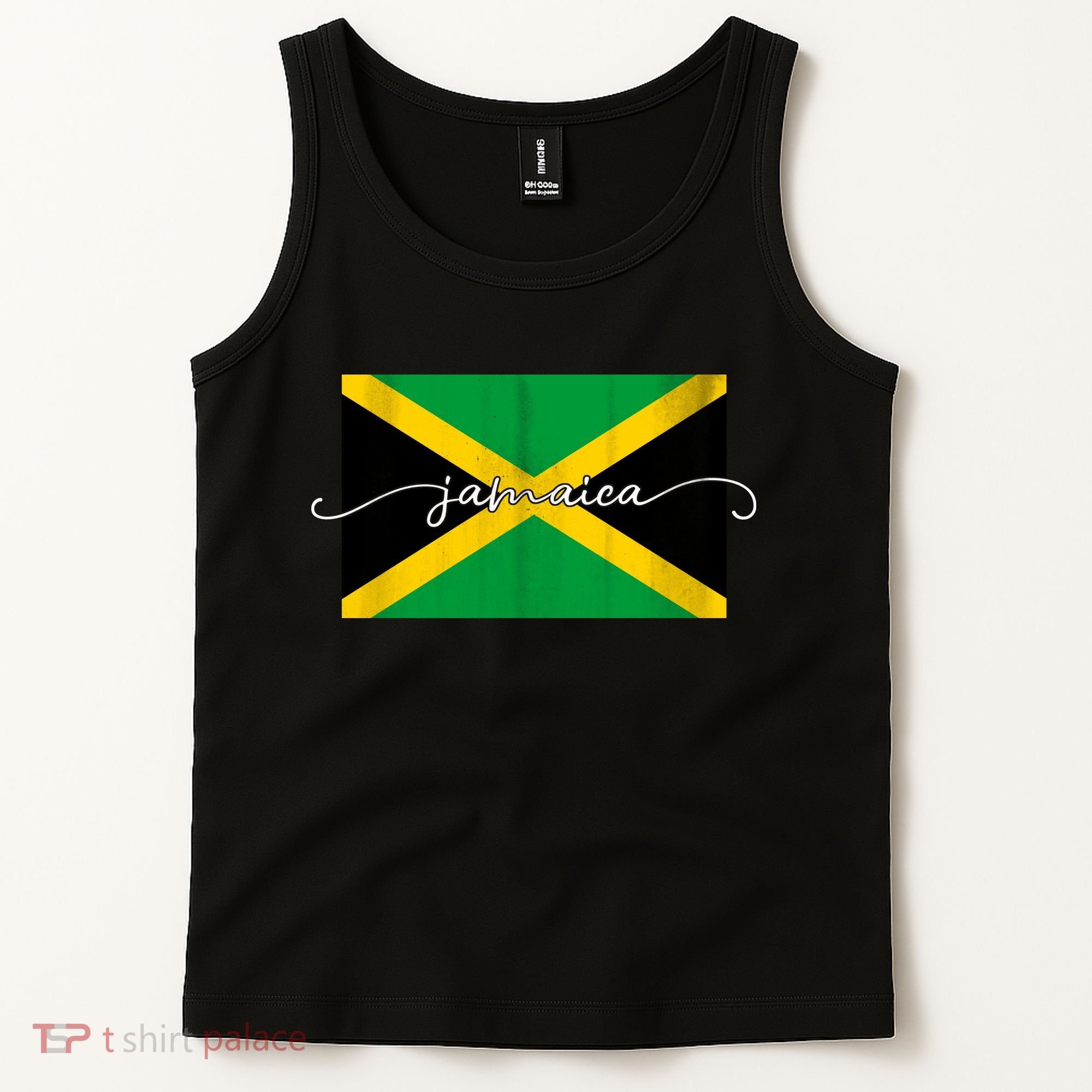 Proud Jamaican Flag Jamaica Pride Tank Top