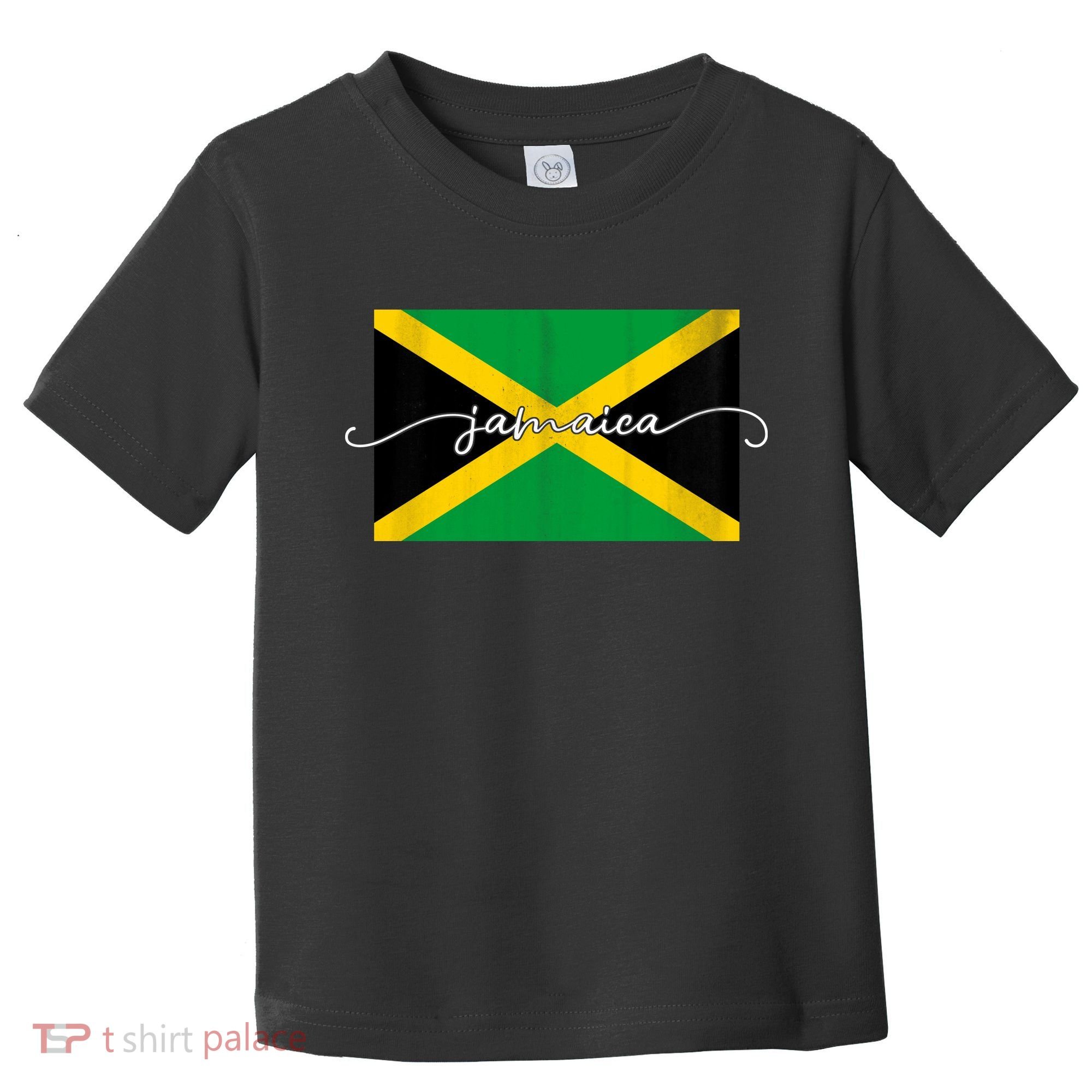 Proud Jamaican Flag Jamaica Pride Toddler T-Shirt