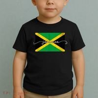 Proud Jamaican Flag Jamaica Pride Toddler T-Shirt thumb 2