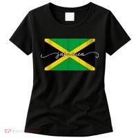 Proud Jamaican Flag Jamaica Pride Women's T-Shirt thumb 0