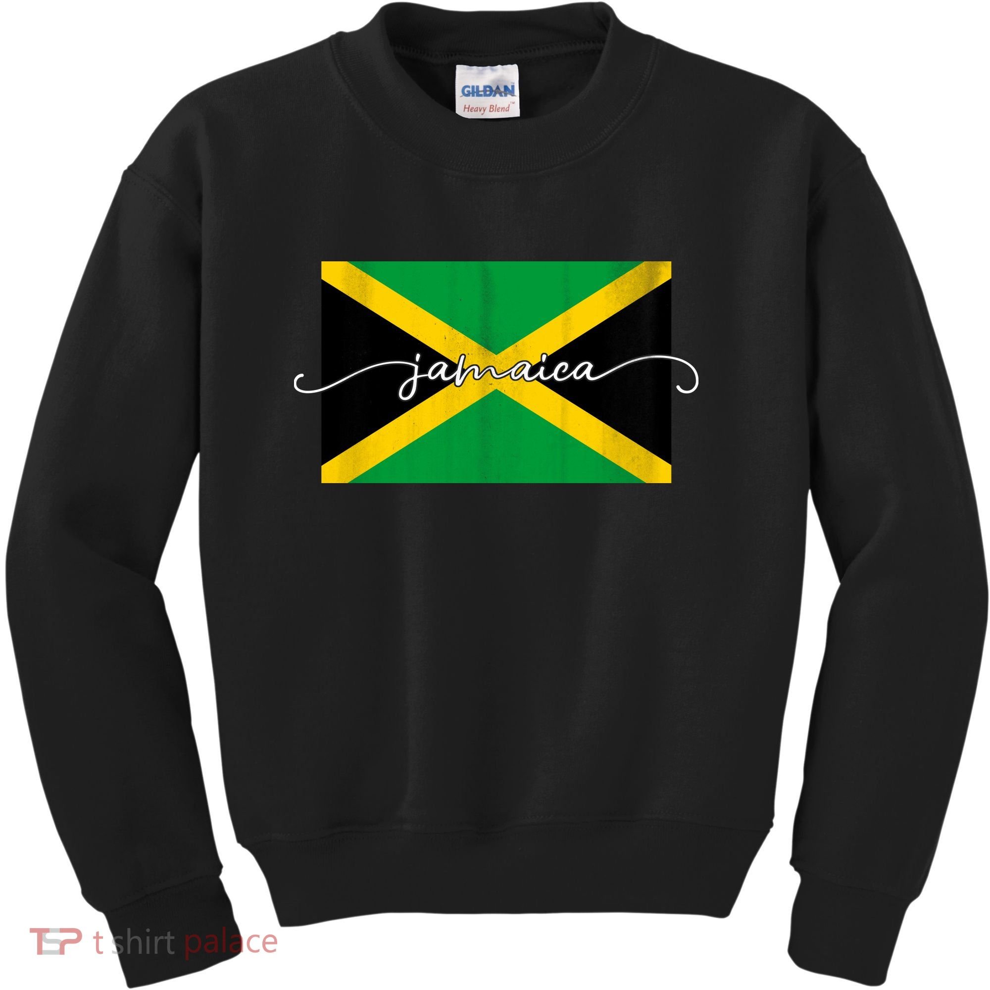 Proud Jamaican Flag Jamaica Pride Kids Sweatshirt