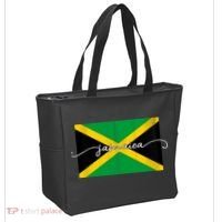 Proud Jamaican Flag Jamaica Pride Tote Bag thumb 2
