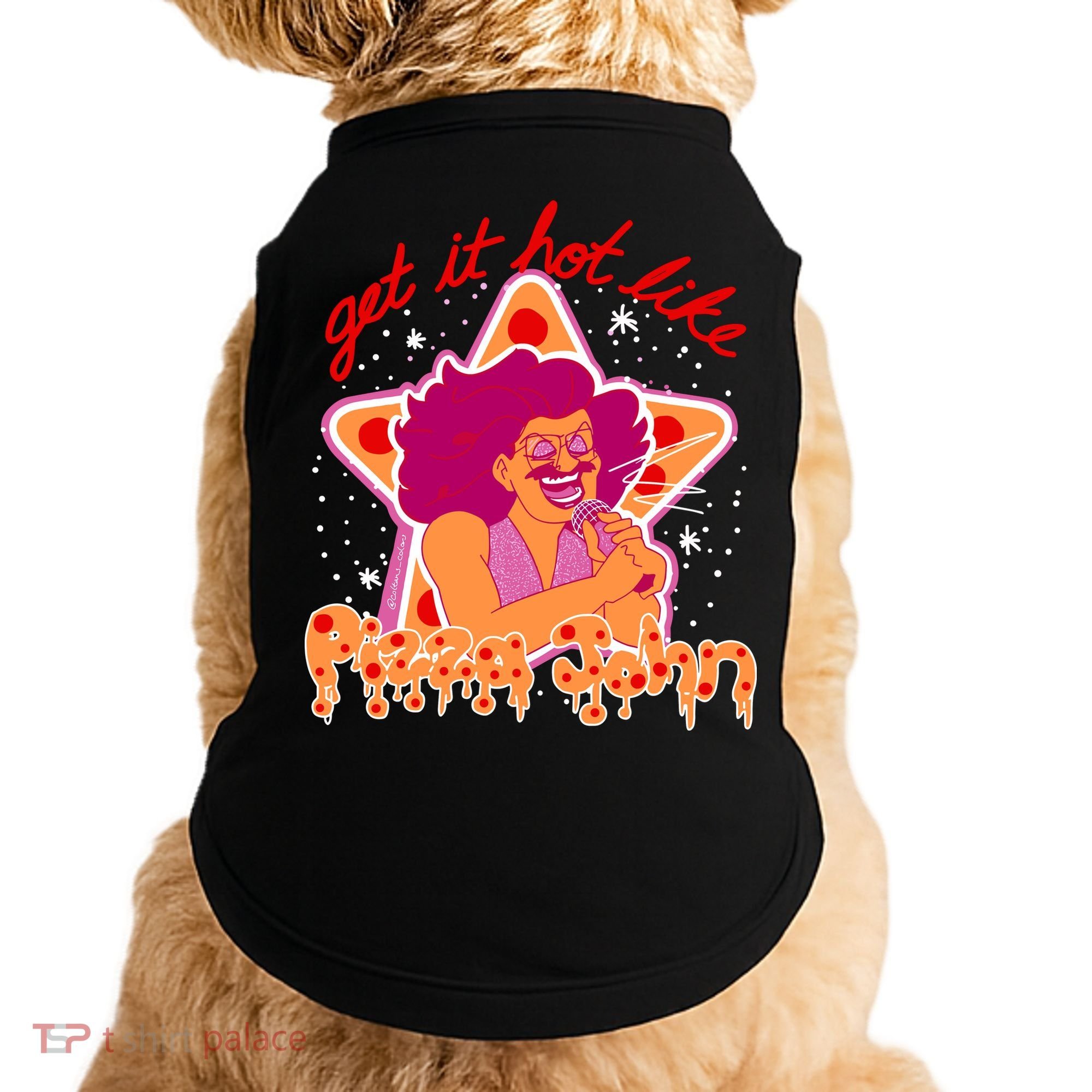 Pizza John Get It Hot Like Doggie Tank