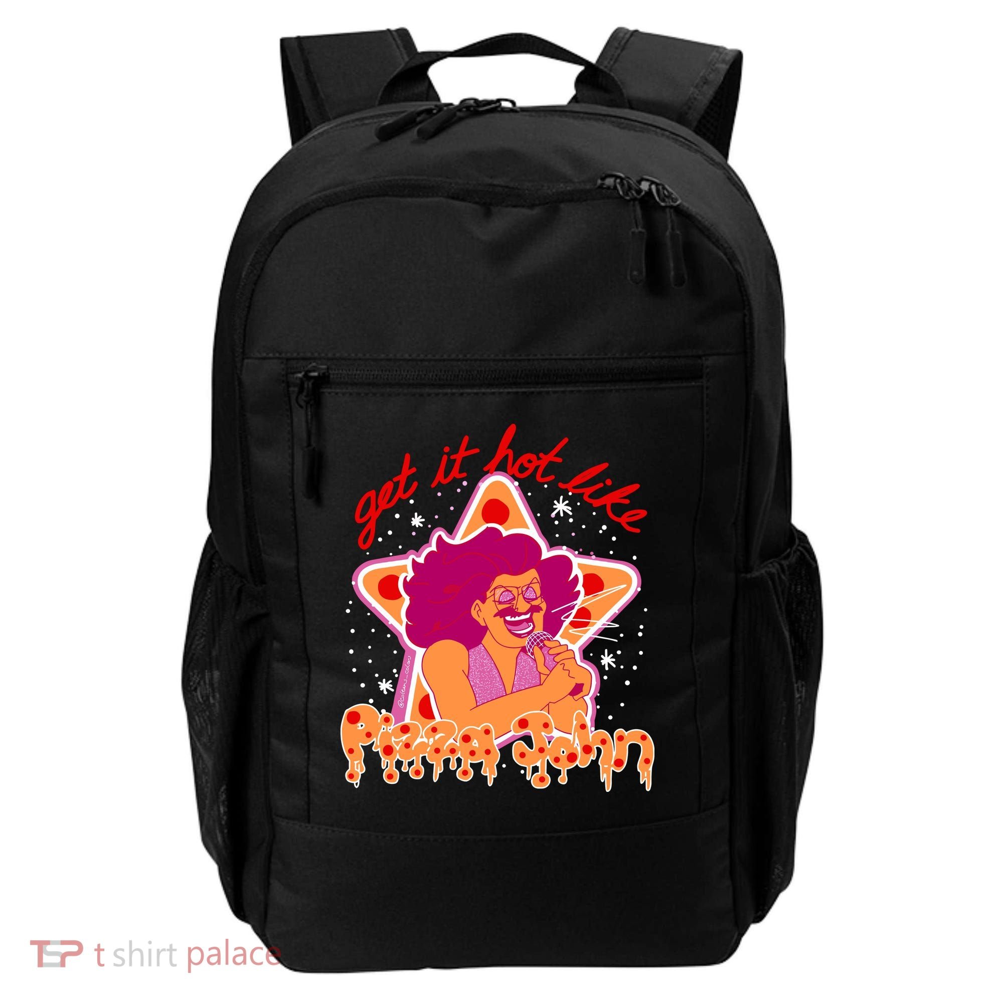 Pizza John Get It Hot Like Backpack