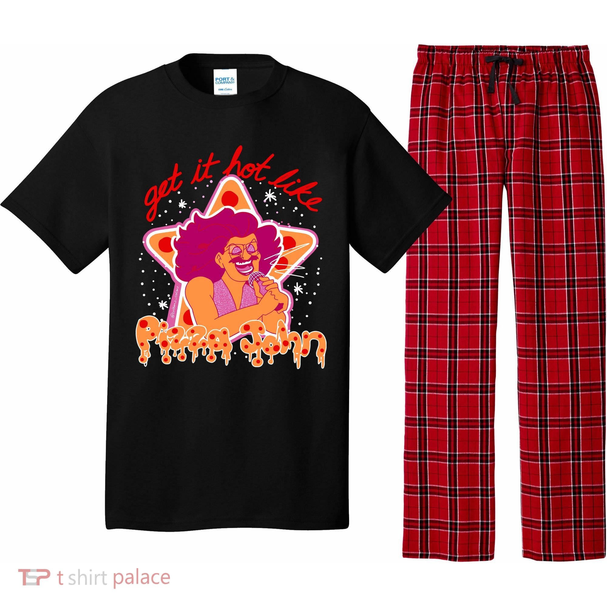 Pizza John Get It Hot Like Pajama Set
