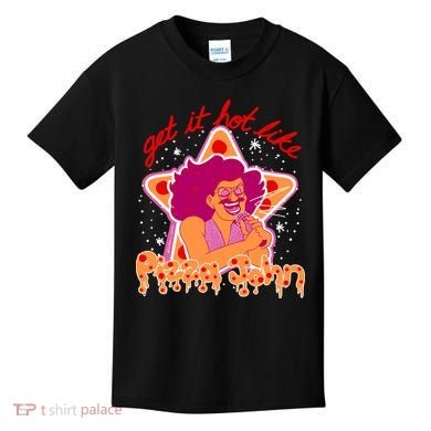 Pizza John Get It Hot Like Kids T-Shirt