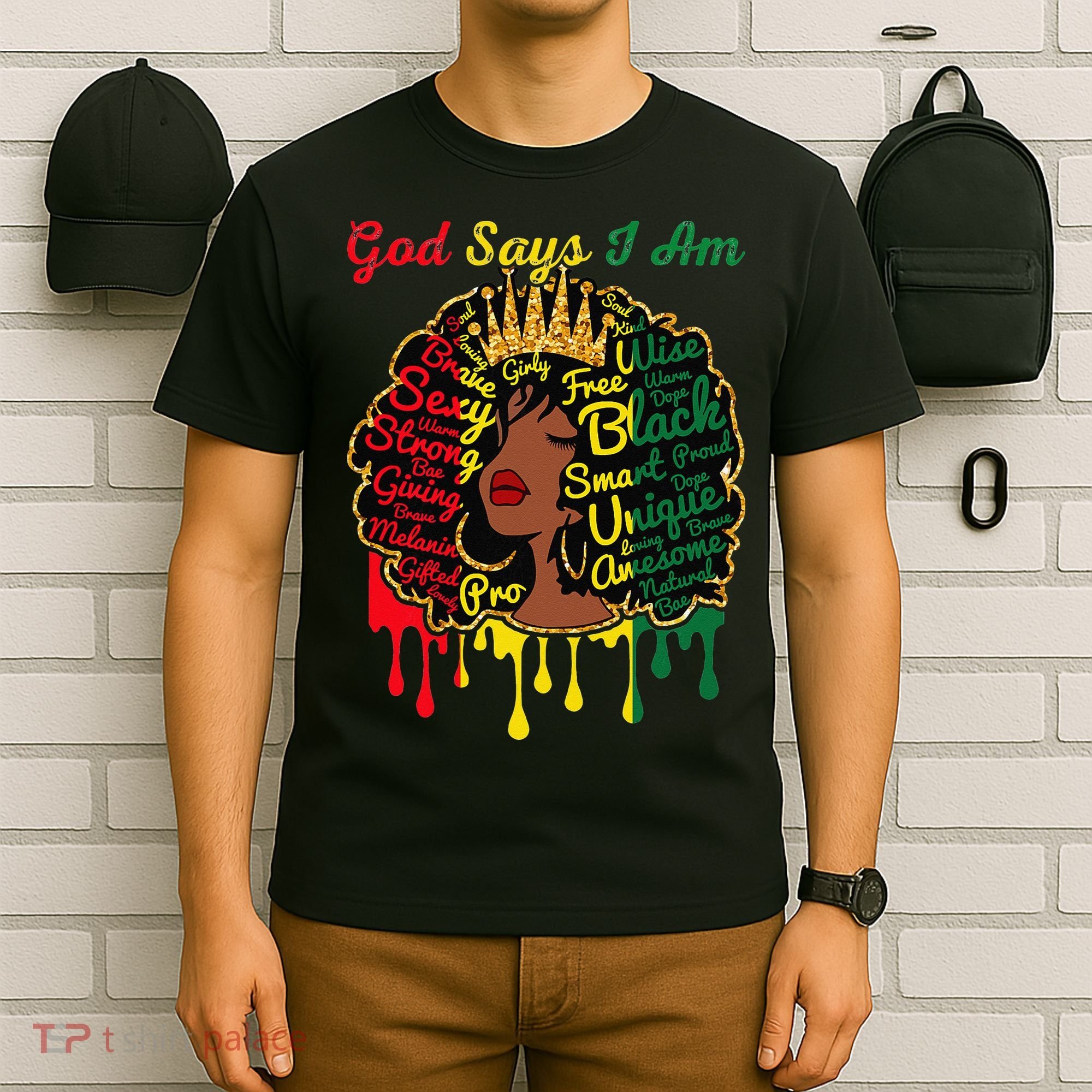 Proud Juneteenth God Says I Am Black History Month T-Shirt