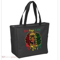 Proud Juneteenth God Says I Am Black History Month Tote Bag thumb 2