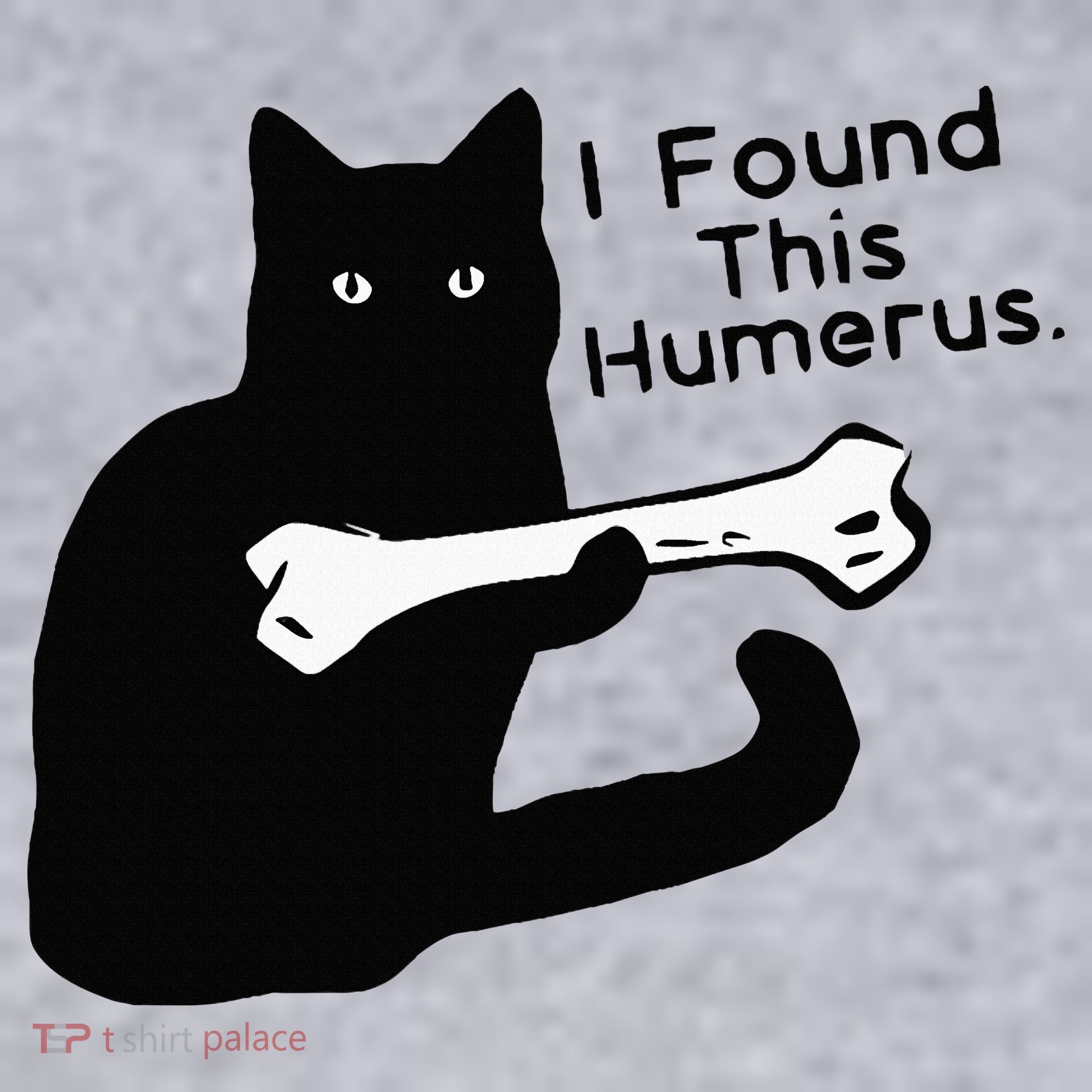 Pun Joke I Found This Humerus Humorous Cat Lover Women's Sweatshirt