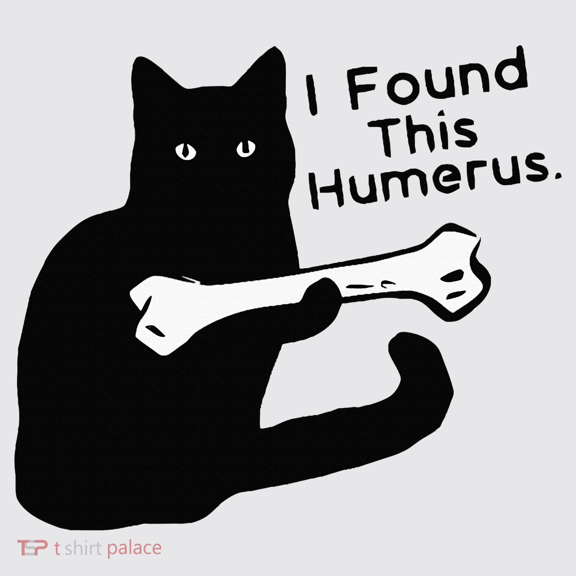 Pun Joke I Found This Humerus Humorous Cat Lover Womens Funnel Neck Pullover Hood
