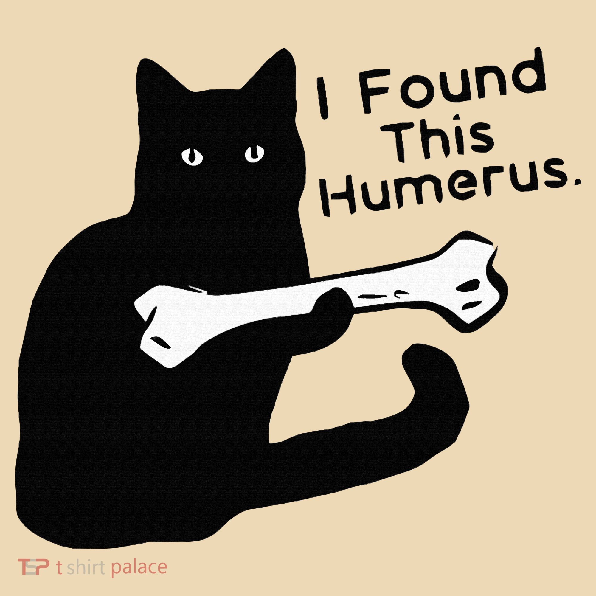 Pun Joke I Found This Humerus Humorous Cat Lover Tote Bag