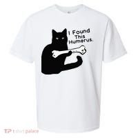 Pun Joke I Found This Humerus Humorous Cat Lover Sueded Cloud Jersey T-Shirt thumb 0