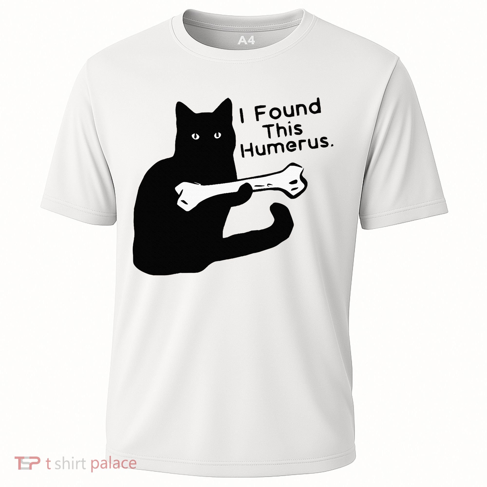 Pun Joke I Found This Humerus Humorous Cat Lover Cooling Performance Crew T-Shirt