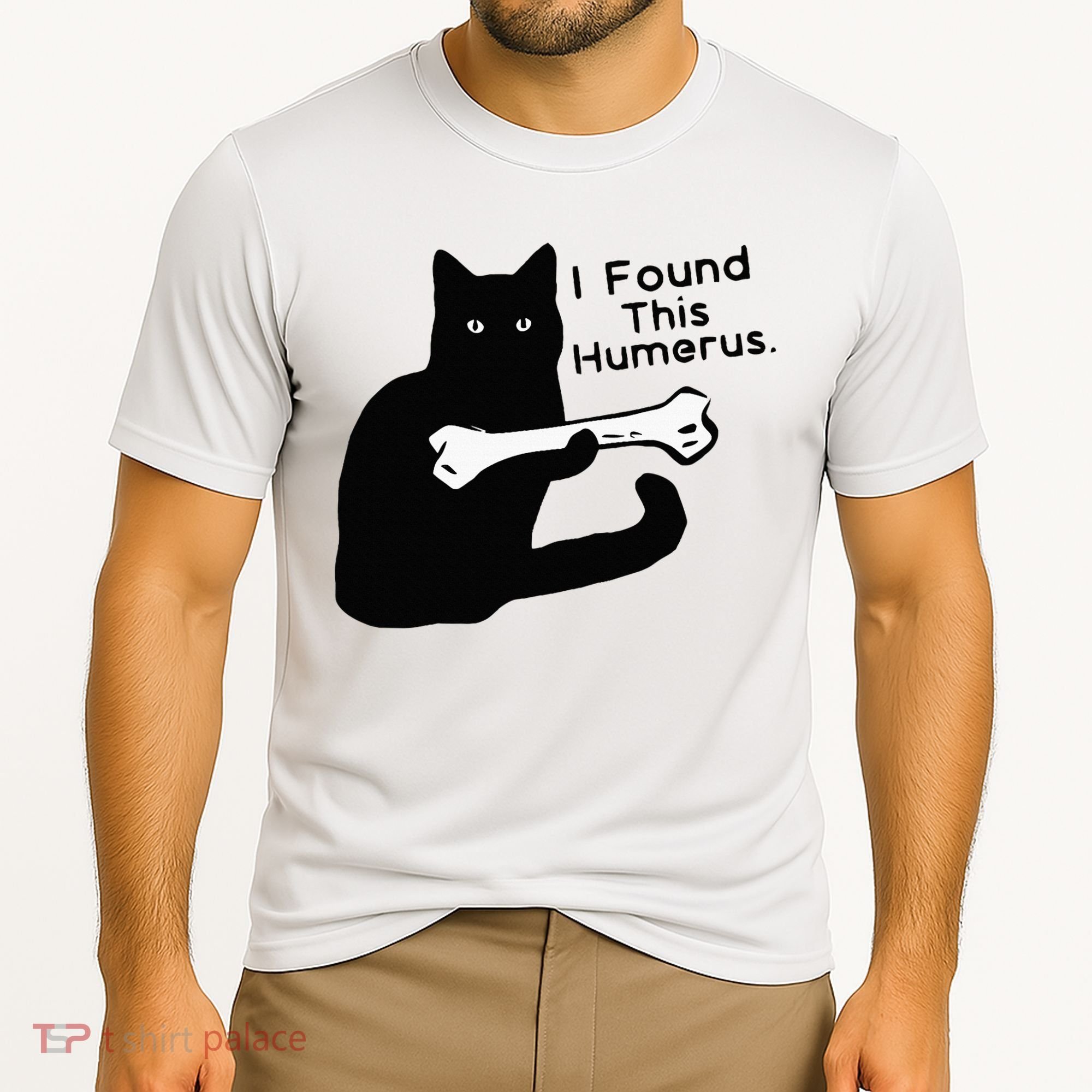 Pun Joke I Found This Humerus Humorous Cat Lover Cooling Performance Crew T-Shirt
