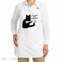 Pun Joke I Found This Humerus Humorous Cat Lover Apron thumb 2
