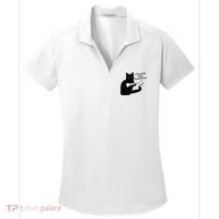 Pun Joke I Found This Humerus Humorous Cat Lover Women's Dry Zone Grid Polo thumb 0